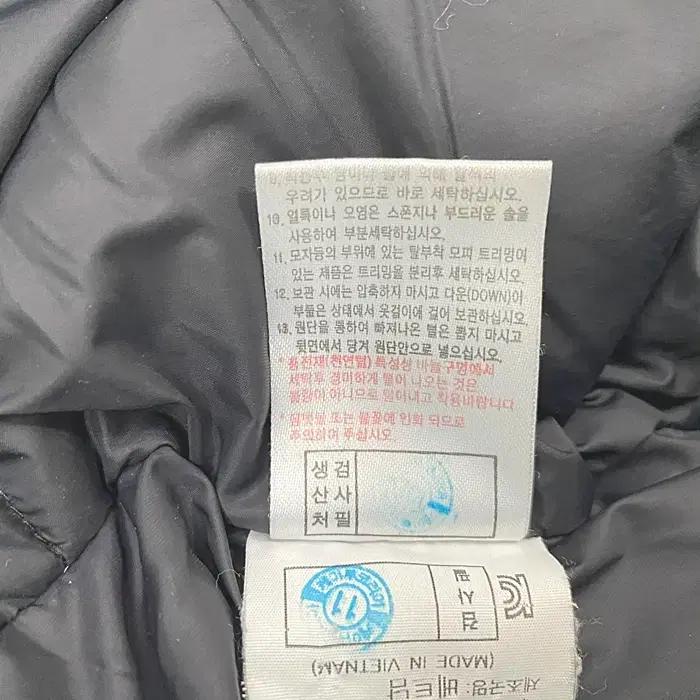 K2 거위털 패딩 점퍼 후드탈착 95 9