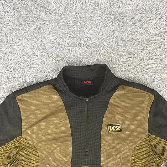 K2 긴팔 기모 반집업 티셔츠 95 4