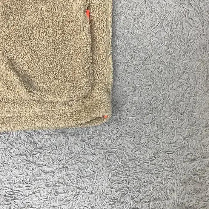 아디다스 뽀글이 집업 조끼 M 6