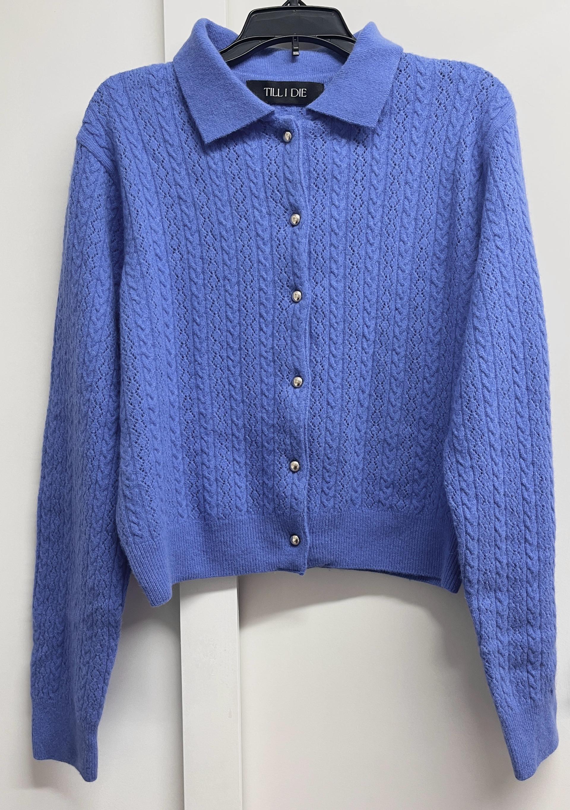 틸아이다이 라쿤 가디건 Raccoon gold button cardigan 4