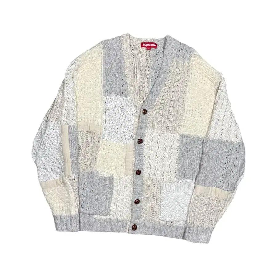 Supreme 슈프림 패치워크 가디건 2