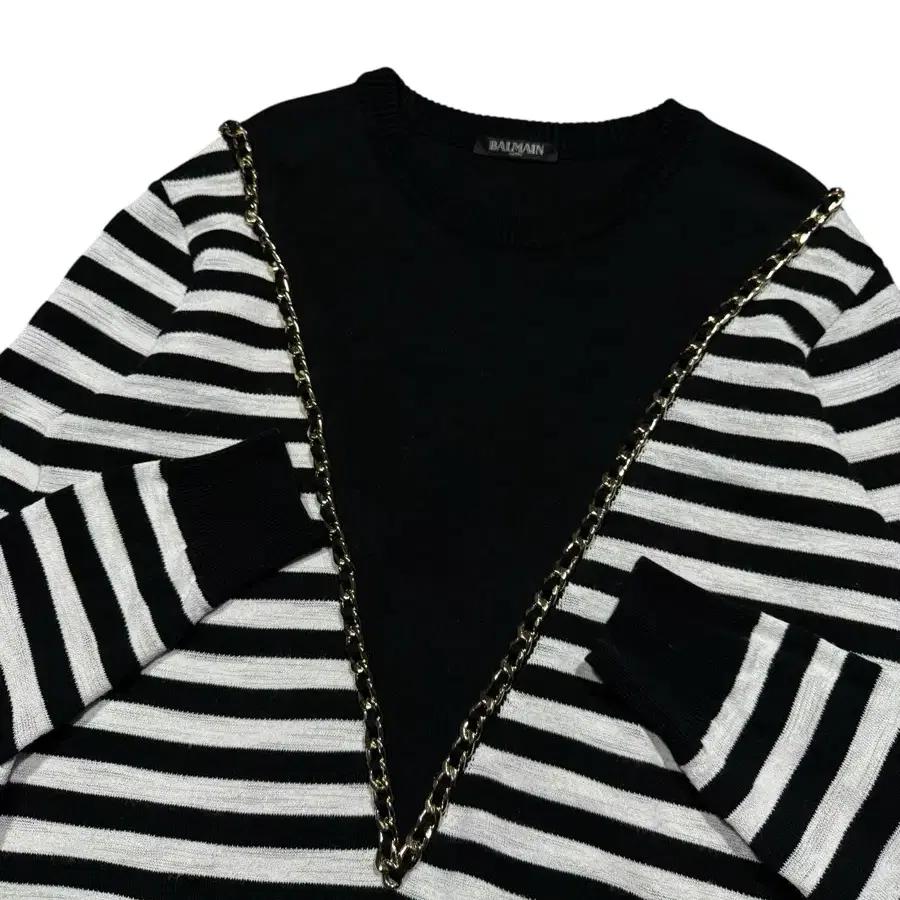 Balmain 발망 체인 디테일 니트 3