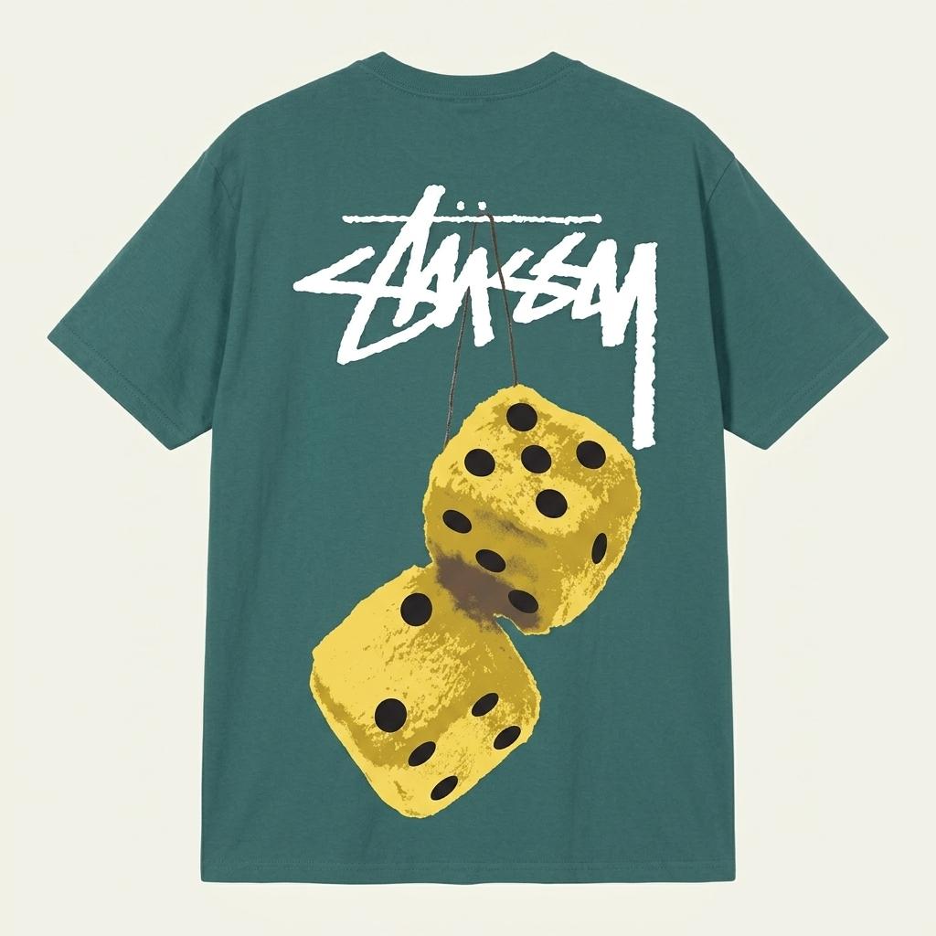 Stussy 스투시 퍼지 다이스 롱슬리브 1