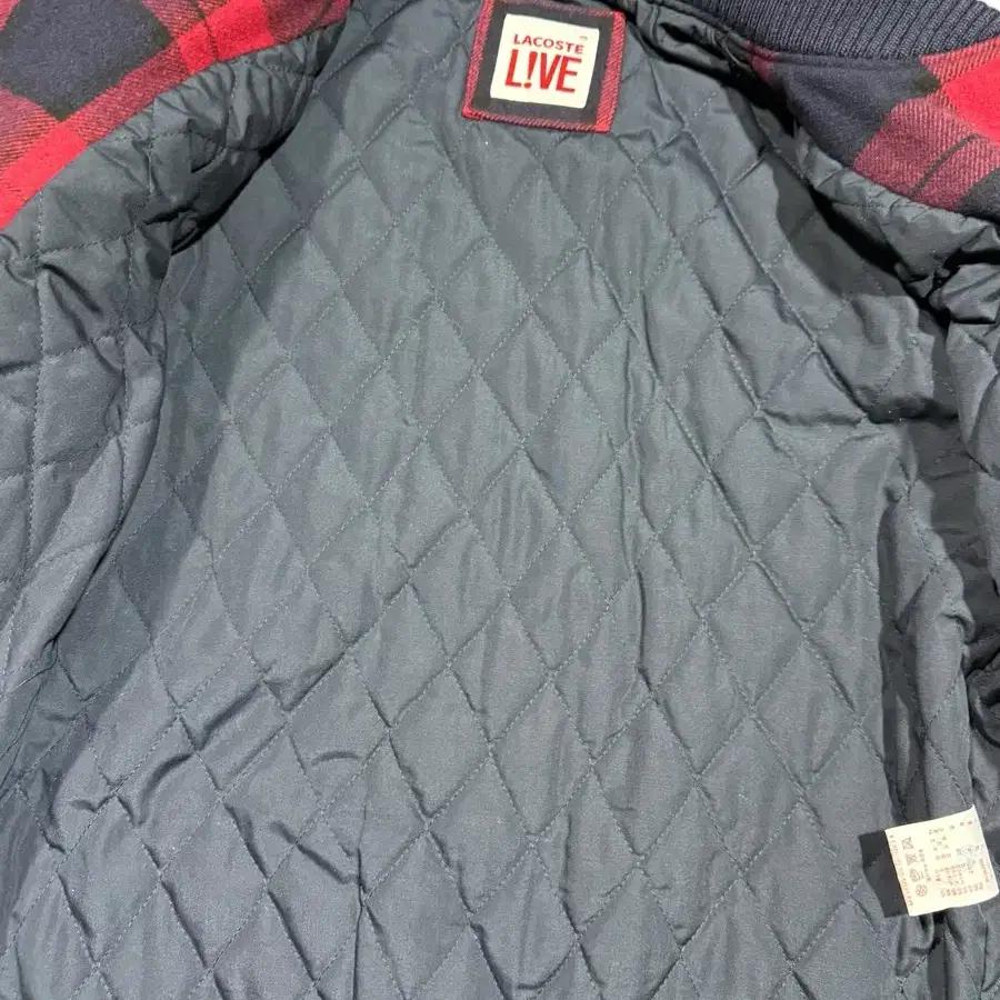 Lacoste 라코스테 타탄체크 울 바시티 자켓 5