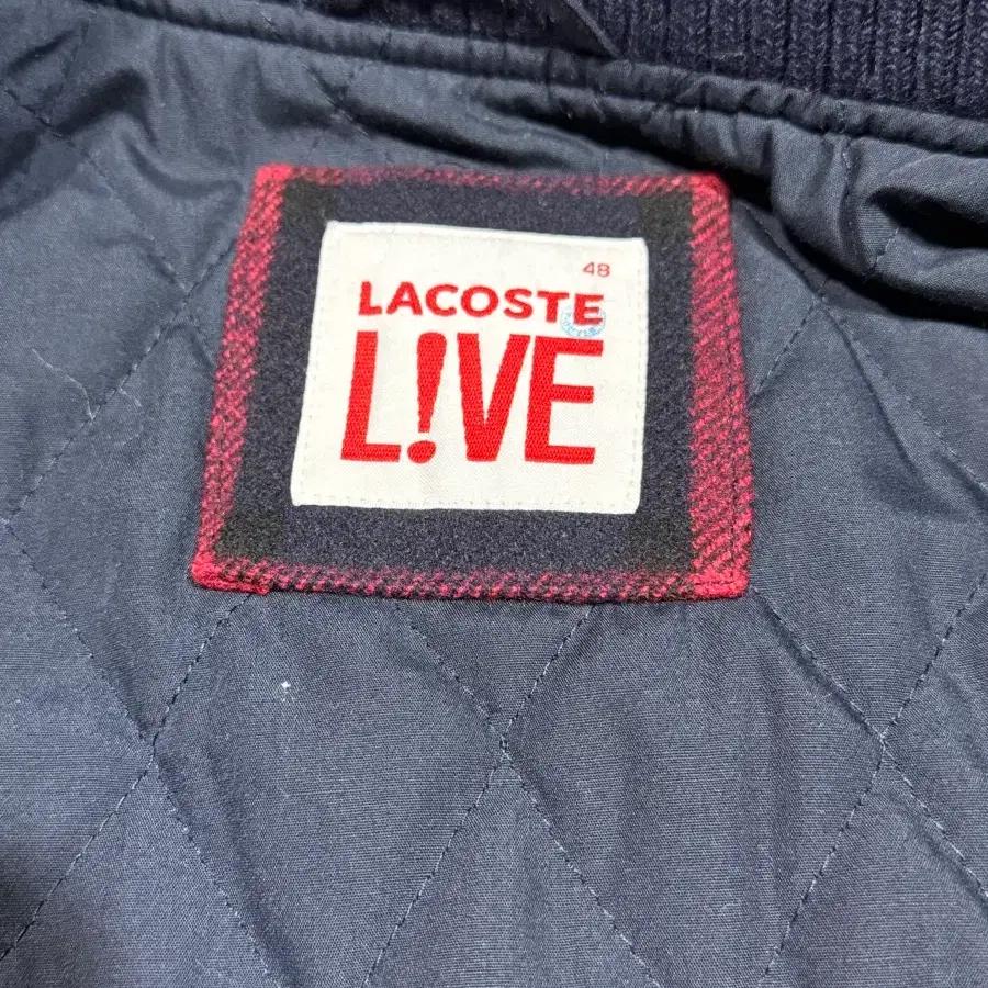 Lacoste 라코스테 타탄체크 울 바시티 자켓 6