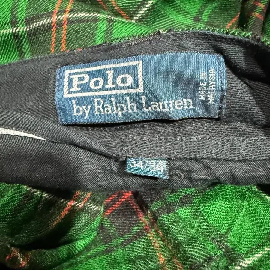 Polo Ralph Lauren 폴로 랄프로렌 타탄체크 울 카고팬츠 5