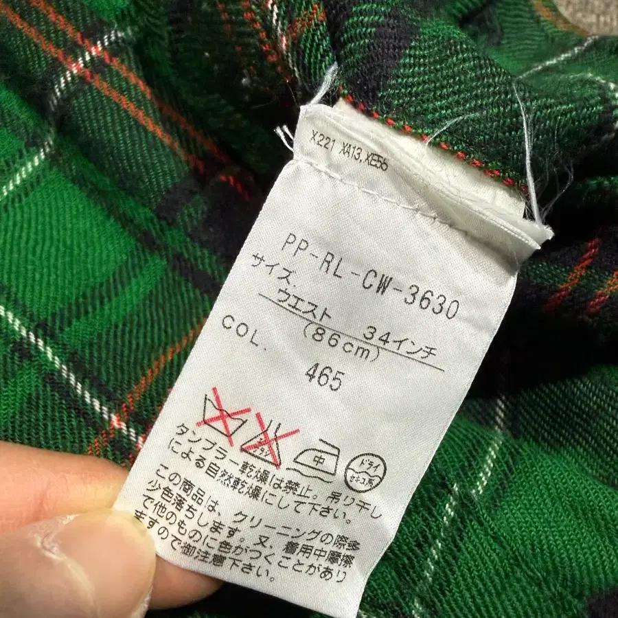 Polo Ralph Lauren 폴로 랄프로렌 타탄체크 울 카고팬츠 6