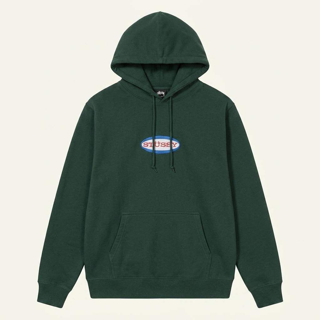 Stussy 스투시 오발로고 후드티 1