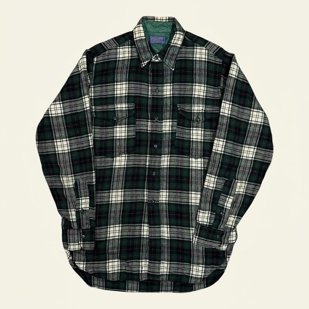 Pendleton 펜들턴 버진울 타탄체크 셔츠 1