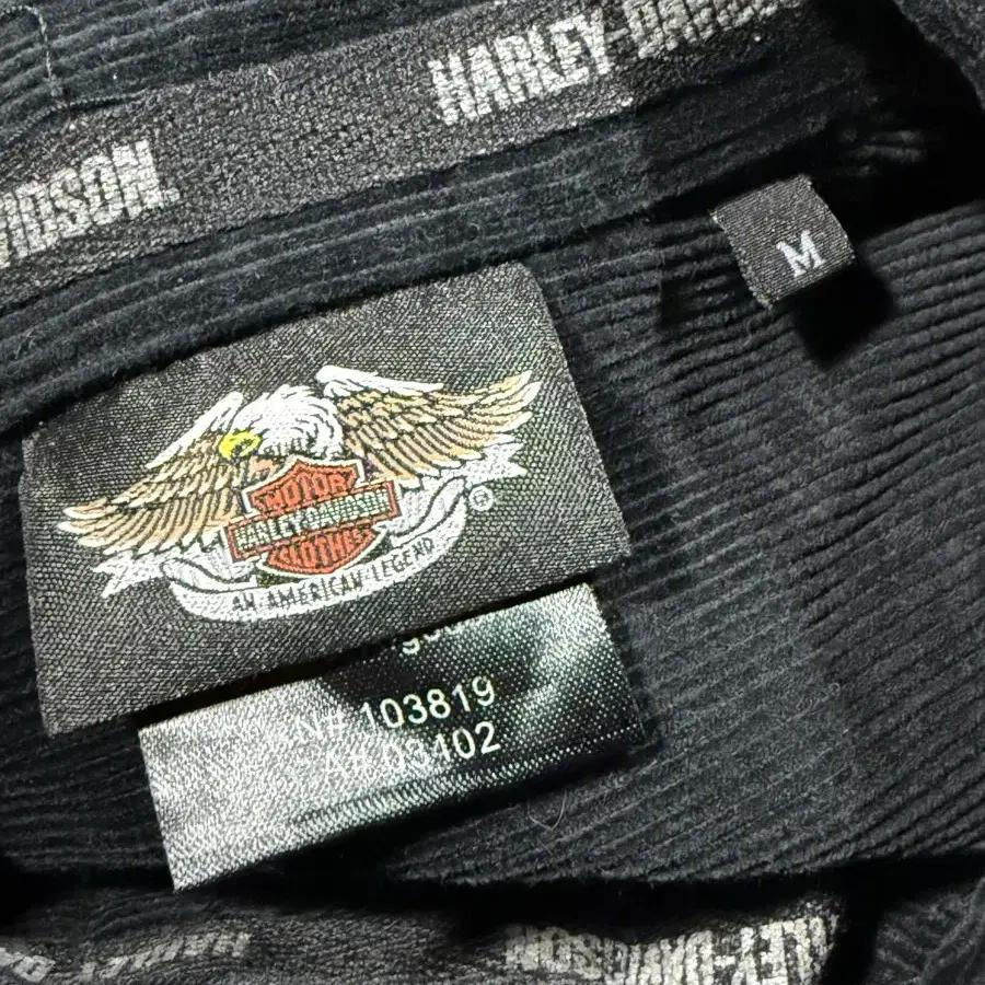Harley Davidson 할리데이비슨 코듀로이 셔츠 4