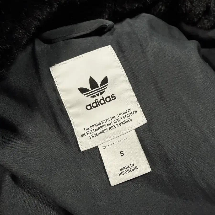 Adidas 아디다스 트레포일 페이크 퍼 자켓 4