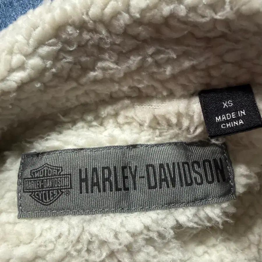 Harley Davidson 할리데이비슨 쉐르파 데님자켓 4