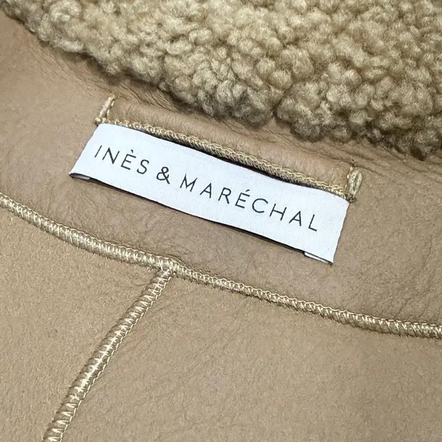Ines&marechal 한섬 이네스앤마샬 쉽스킨 롱 무스탕 7