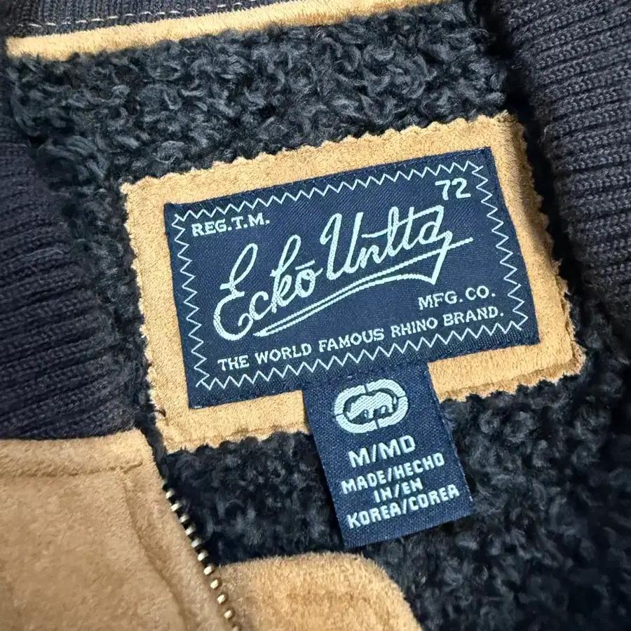 Ecko Unltd 에코 스웨이드 블루종 자켓 7
