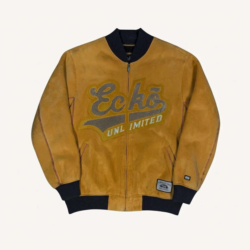 Ecko Unltd 에코 스웨이드 블루종 자켓 1