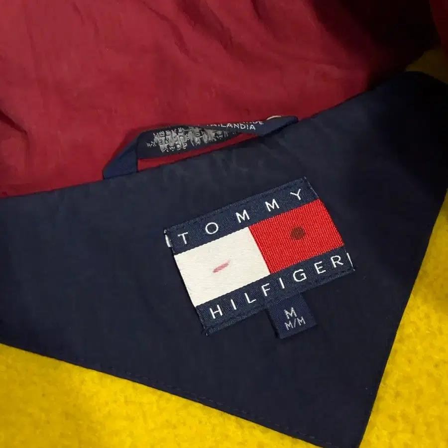 90s Tommy Hilfiger 타미힐피거 스펠아웃 바람막이 4