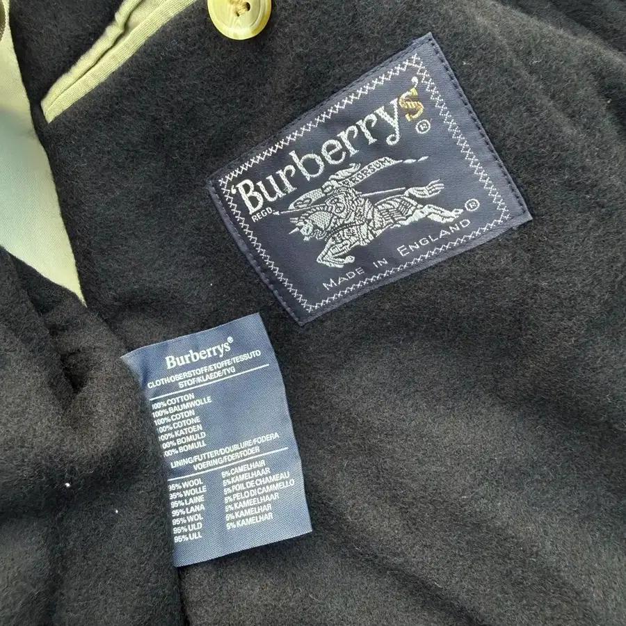Burberry 90s 버버리 크레스트로고 블루종 자켓 6