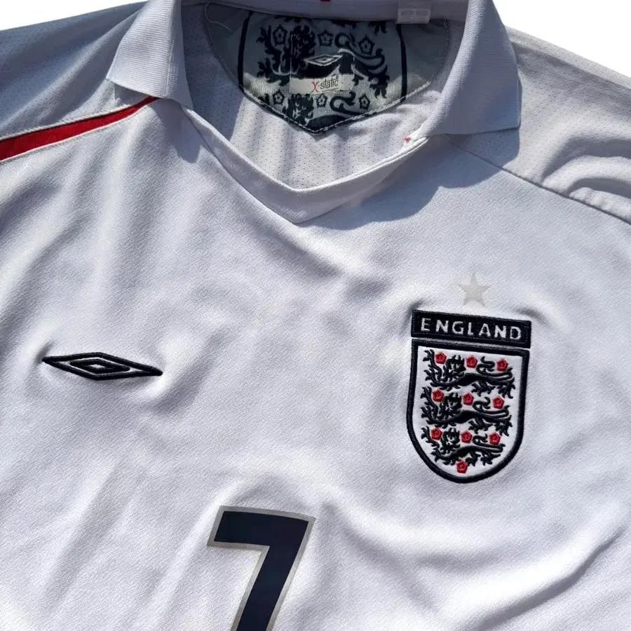 Umbro 엄브로 05-07 잉글랜드 국가대표 베컴 유니폼 4