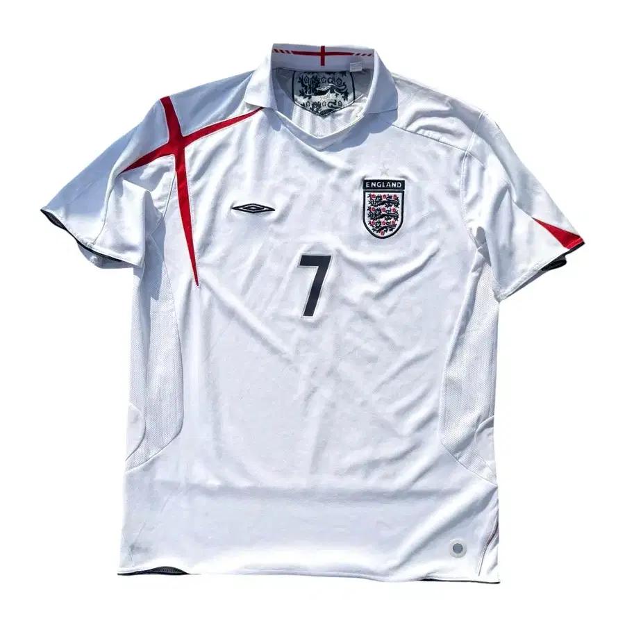 Umbro 엄브로 05-07 잉글랜드 국가대표 베컴 유니폼 3
