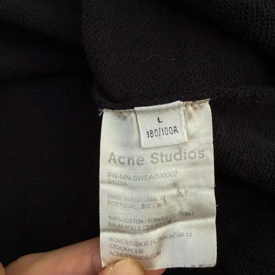 Acne Studios 아크네 스튜디오 스톡홀름 블랙 후디 5