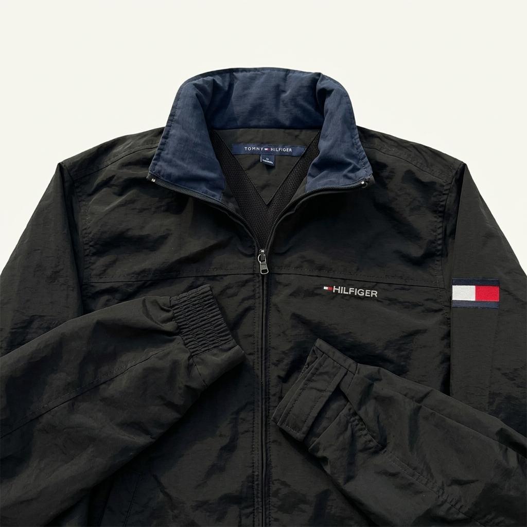 Tommy Hilfiger 타미힐피거 자수와펜 바람막이