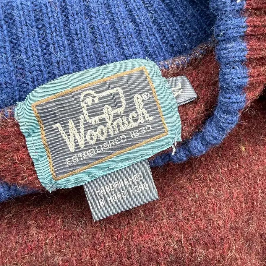 Woolrich 울리치 아메리칸 클래식 자수 울 니트 4