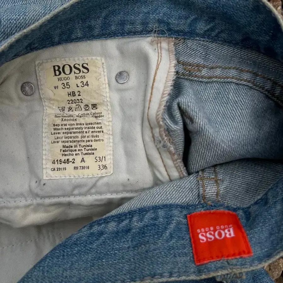Hugo Boss 휴고 보스 스트레이트 데님팬츠 4