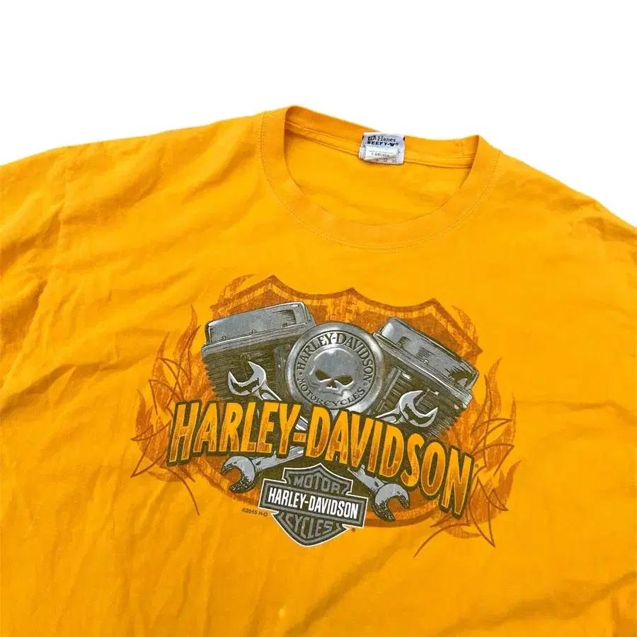 Harley Davidson 할리데이비슨 괌 빈티지 티셔츠 3