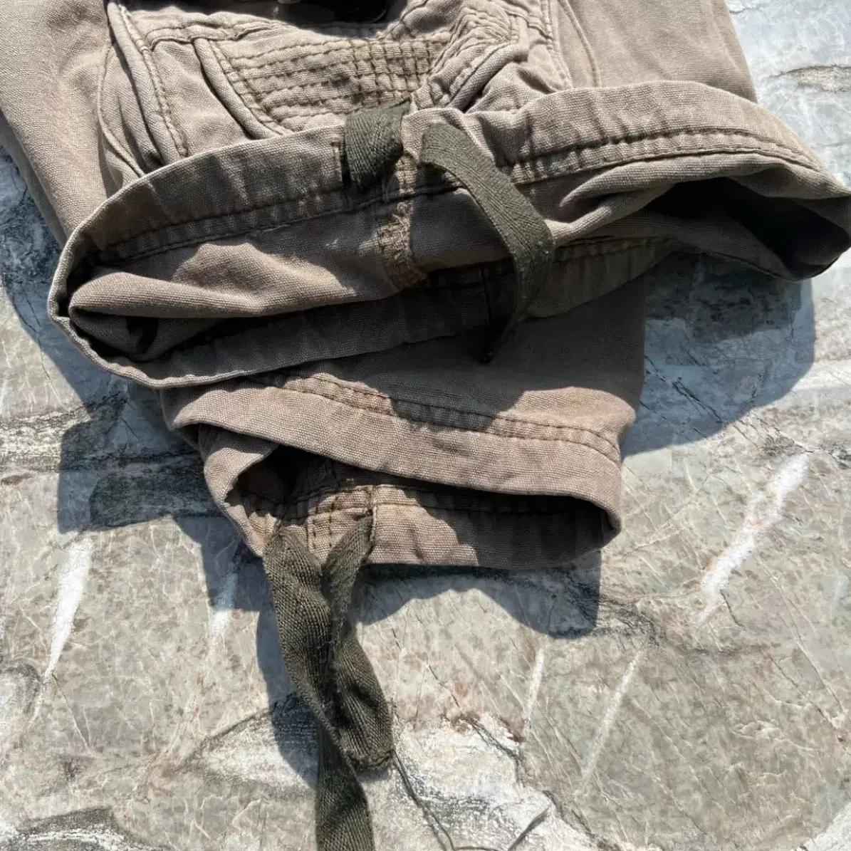 Abercrombie 빈티지 하프 카고팬츠 5