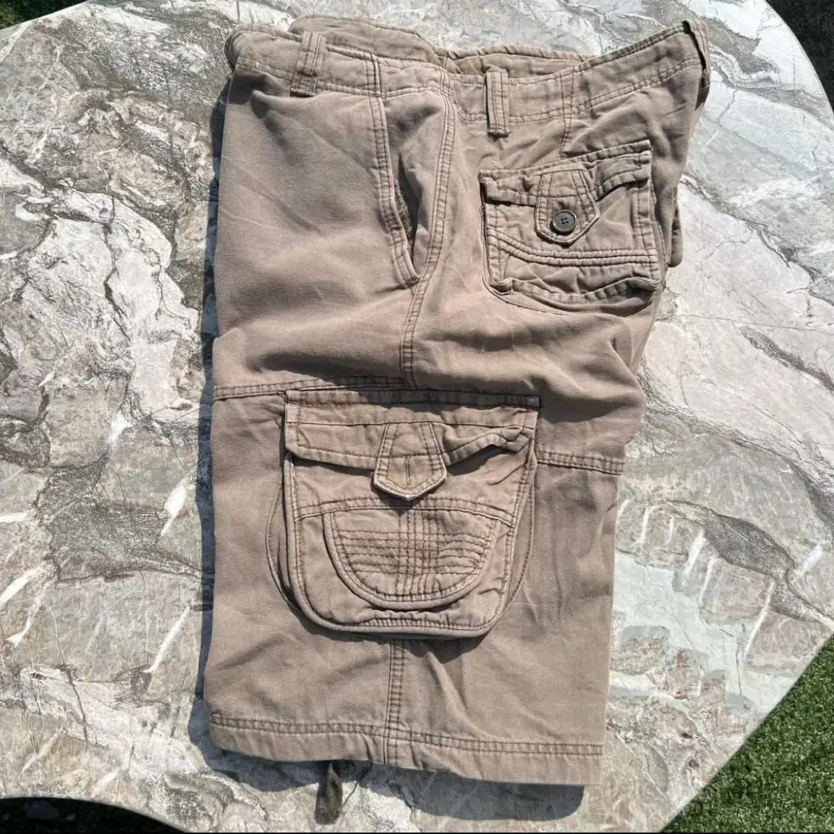 Abercrombie 빈티지 하프 카고팬츠 3