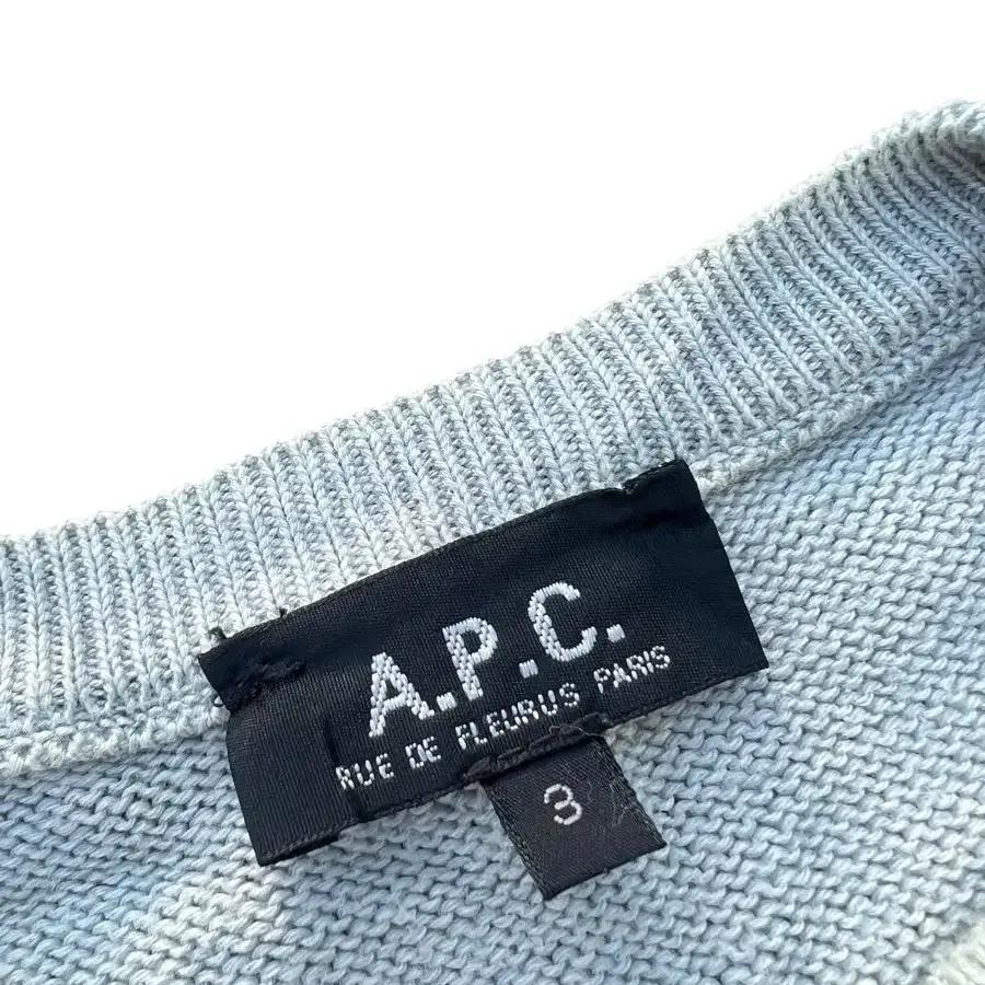 A.P.C. 아페쎄 숄더버튼 캐시미어 혼방 니트 4