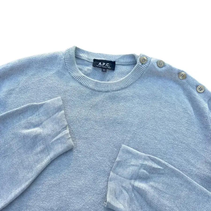 A.P.C. 아페쎄 숄더버튼 캐시미어 혼방 니트 3