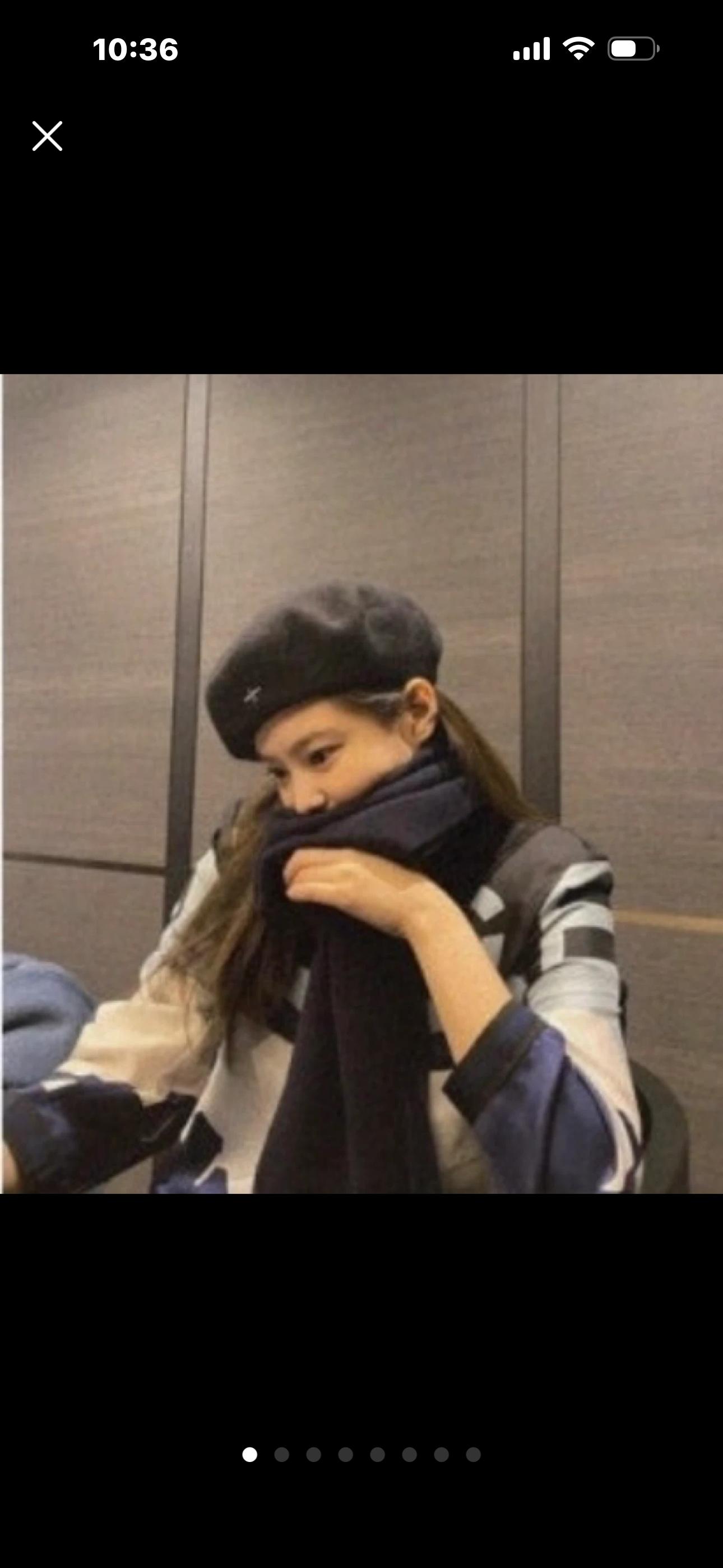 제니모자 블랑 앤 에클레어 Holly 블랙 베레모 8