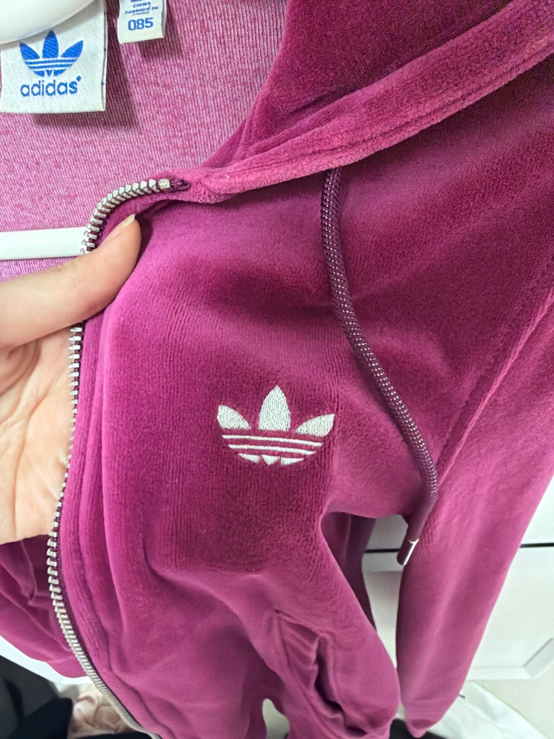 코듀로이 아디다스 후드 집업 7