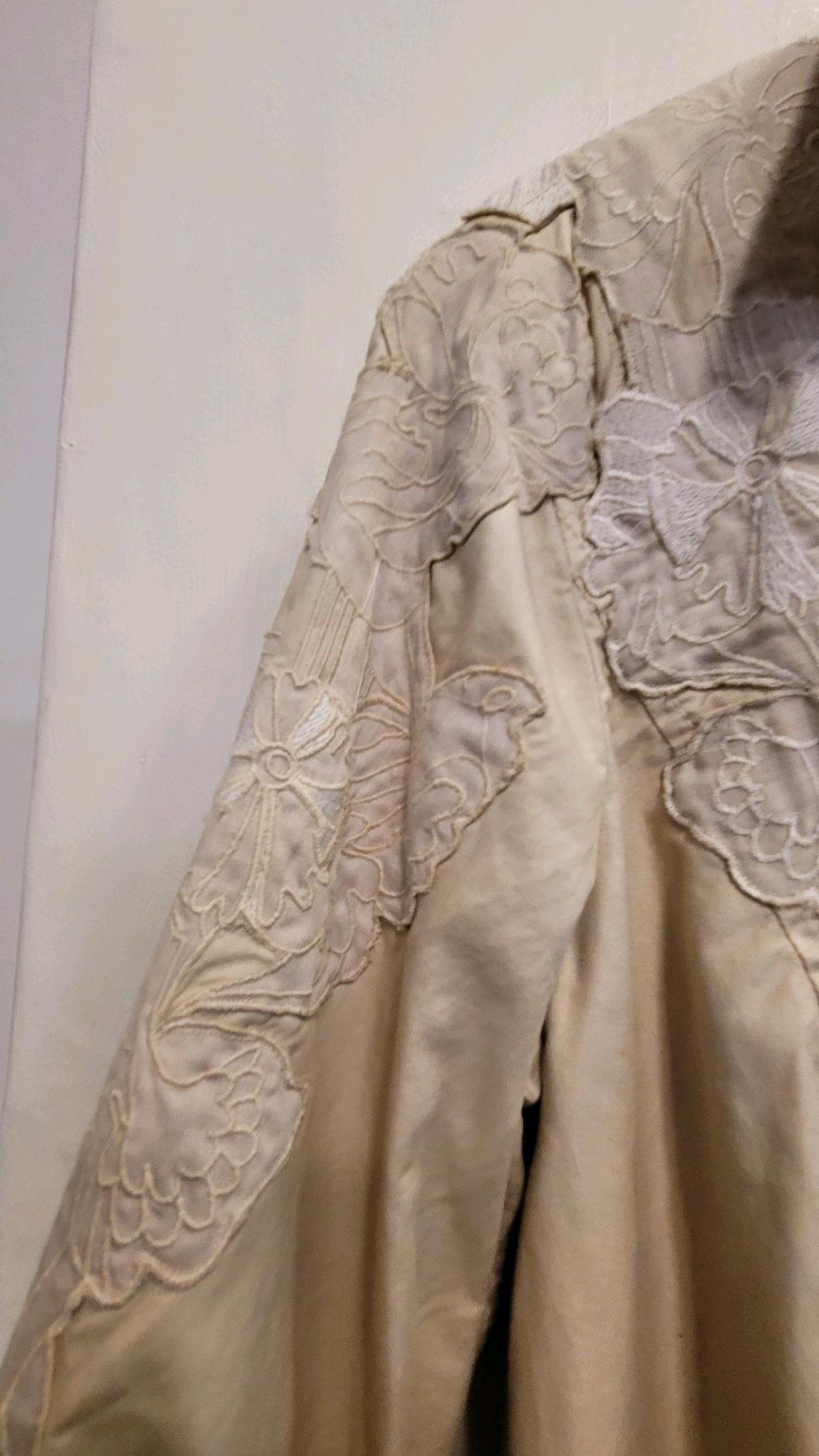 알마니 빈티지 로맨틱 자수 사파리 코트 8