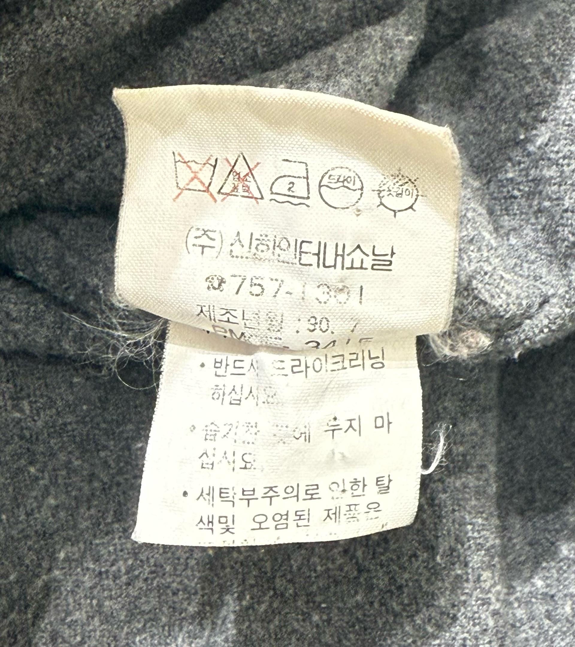 폴로 랄프 로렌 90‘s 버건디 울 쉴드패치 헤링턴 바라쿠타 자켓 7