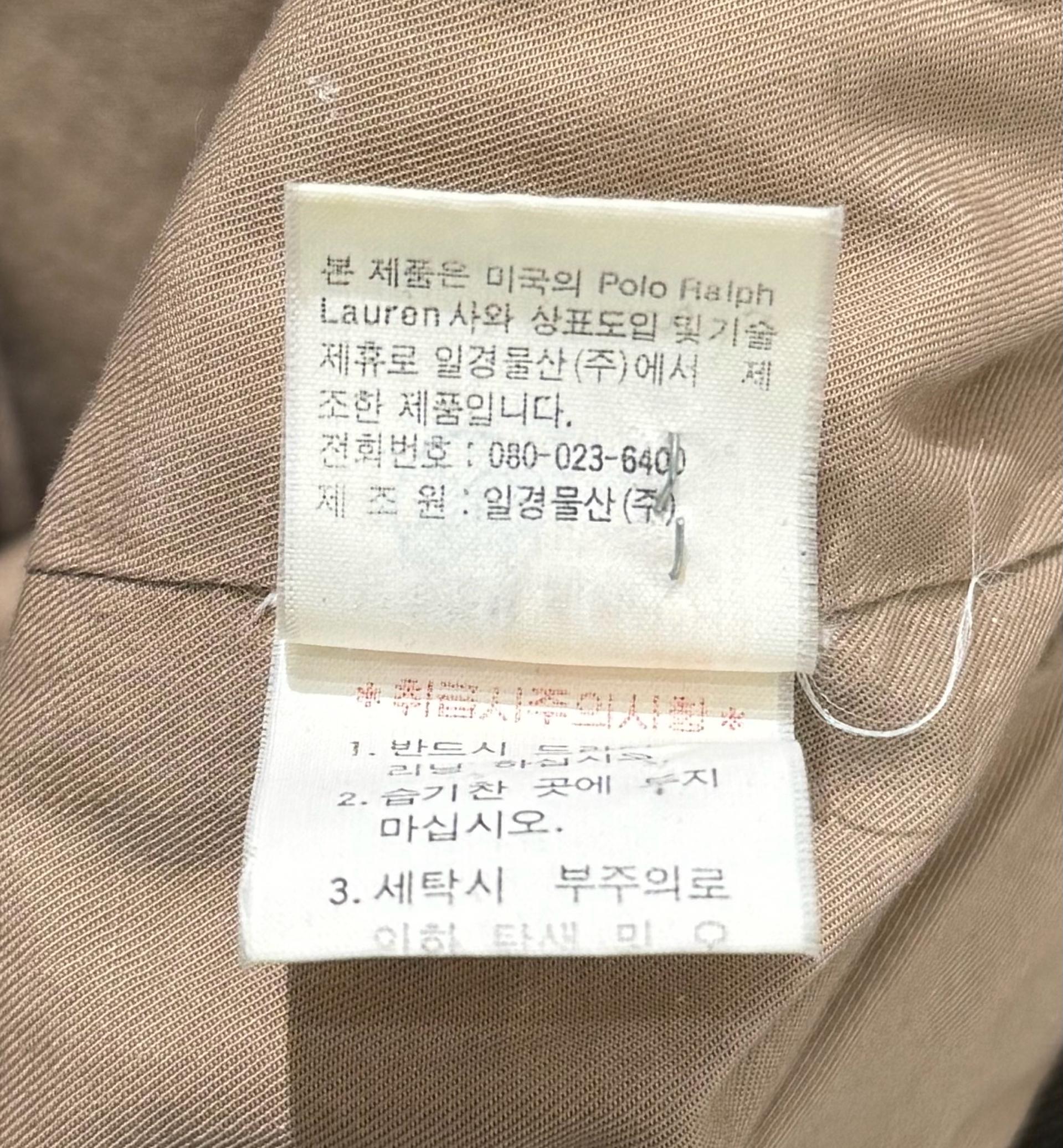 폴로 랄프 로렌 90‘s 건 클럽 체크 울 헤링턴 바라쿠타 자켓 8