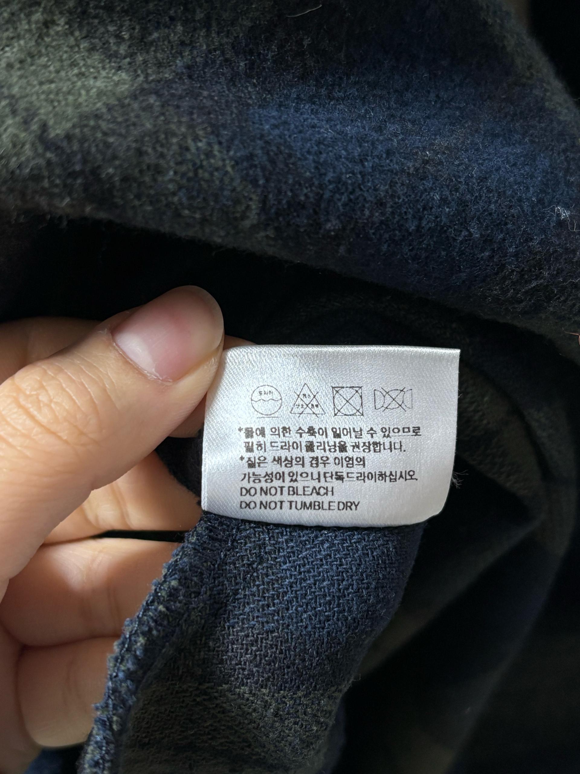 ANEDIT 프렌치무드 체크 셔츠드레스 그린 프리 10
