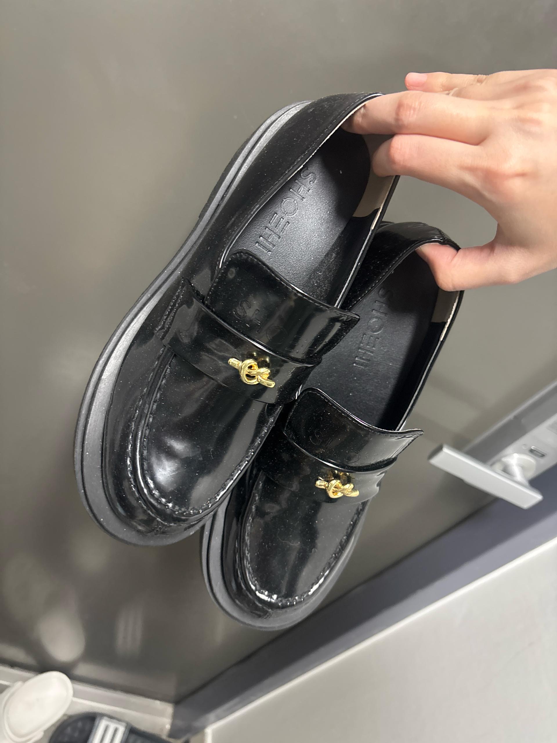 SHOOHI 아이브 로퍼 블랙 245mm 4
