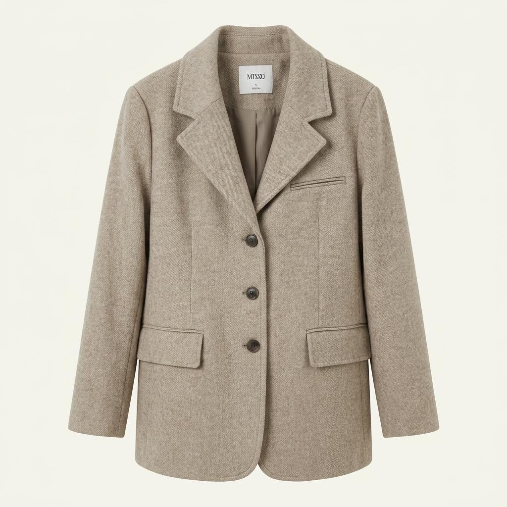 MIXXO 모직 혼방 코트 S사이즈 1
