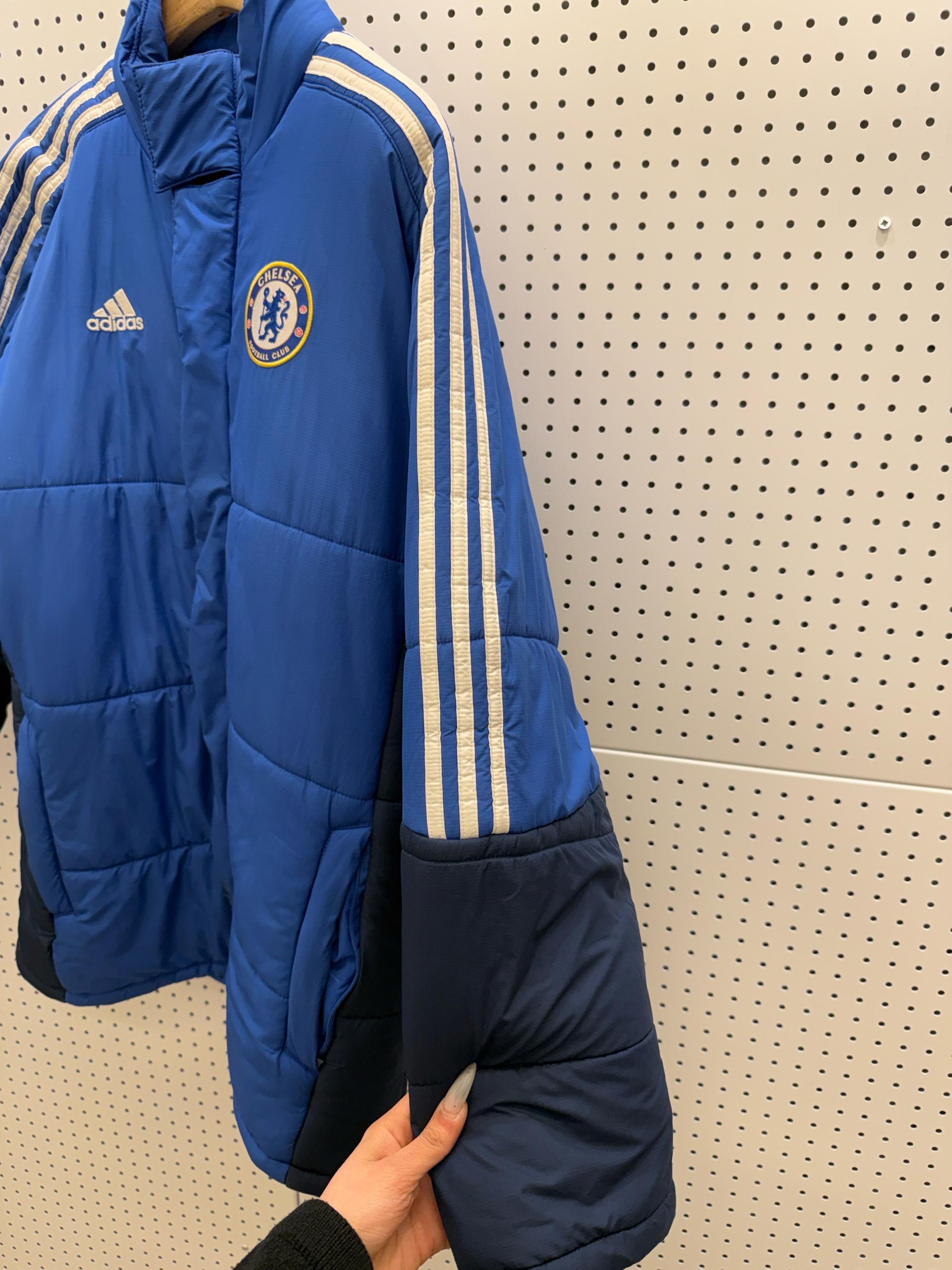 아디다스 첼시FC 패딩 자켓 블루 U966 5