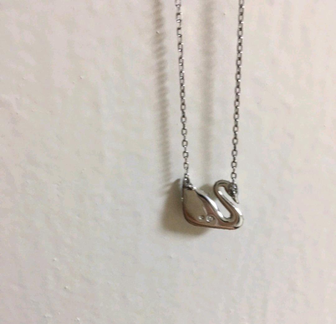 Swarovski swan 스와로브스키 시그니처 백조 목걸이 5