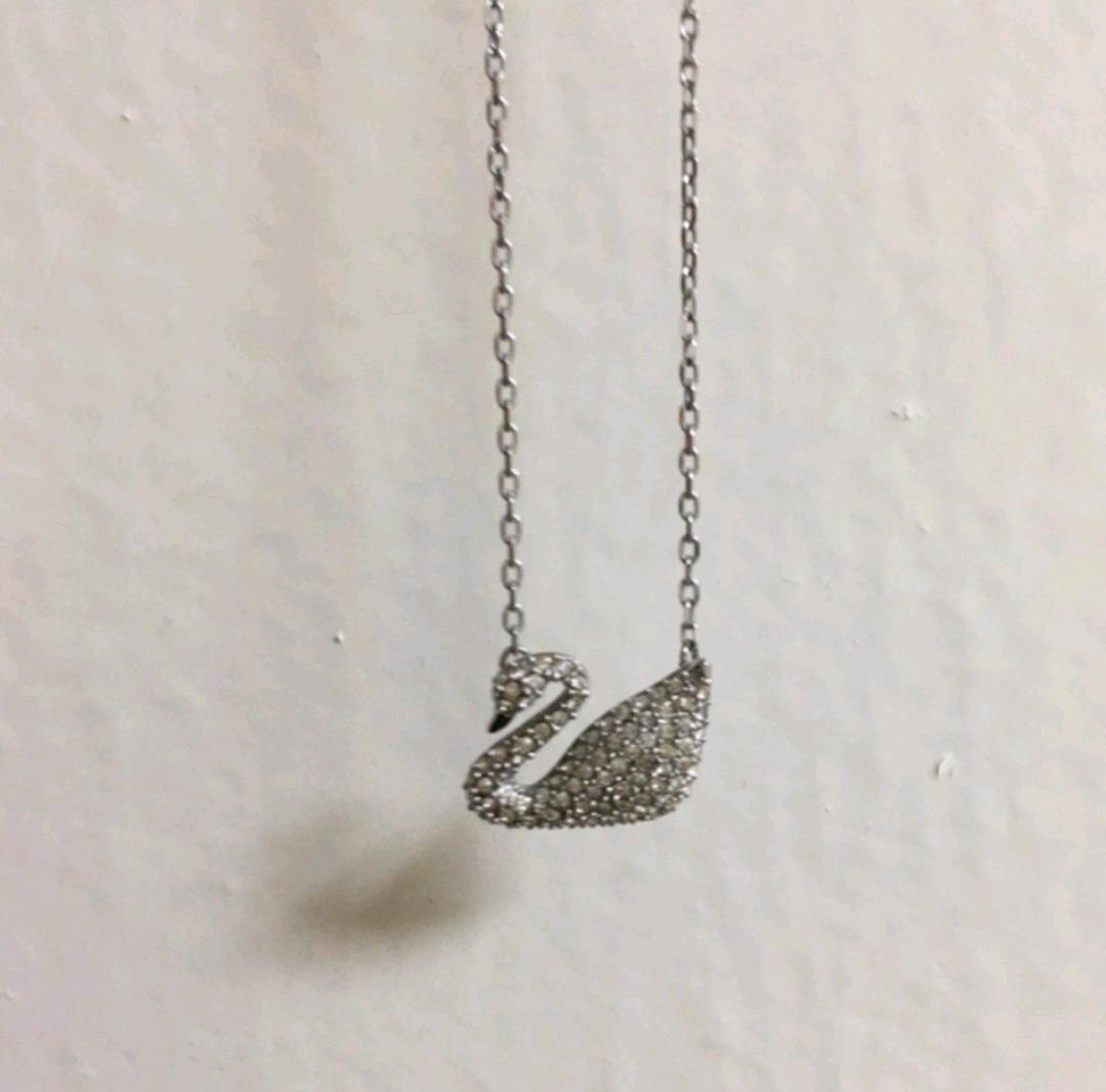 Swarovski swan 스와로브스키 시그니처 백조 목걸이 4