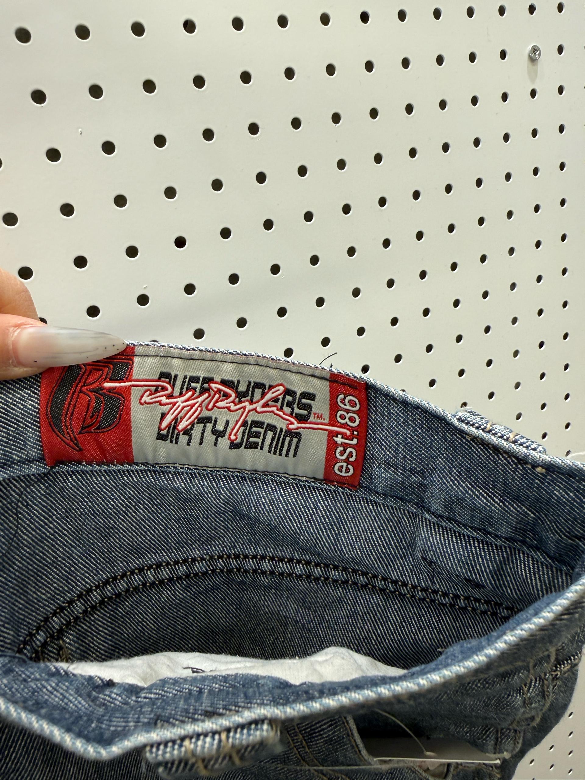 빈티지 더티데님 카고 팬츠 U983 6