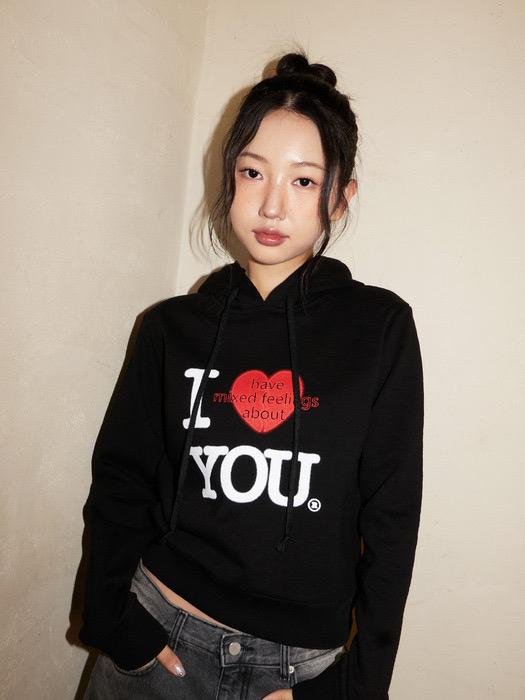 오피쉬 I Have Hoodie, Black 사이즈1 2