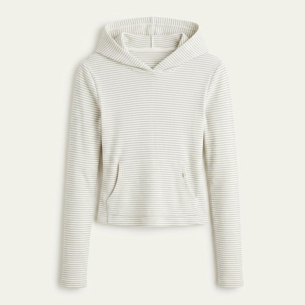글로니 glowny G-comfort hoodie stripe M 1