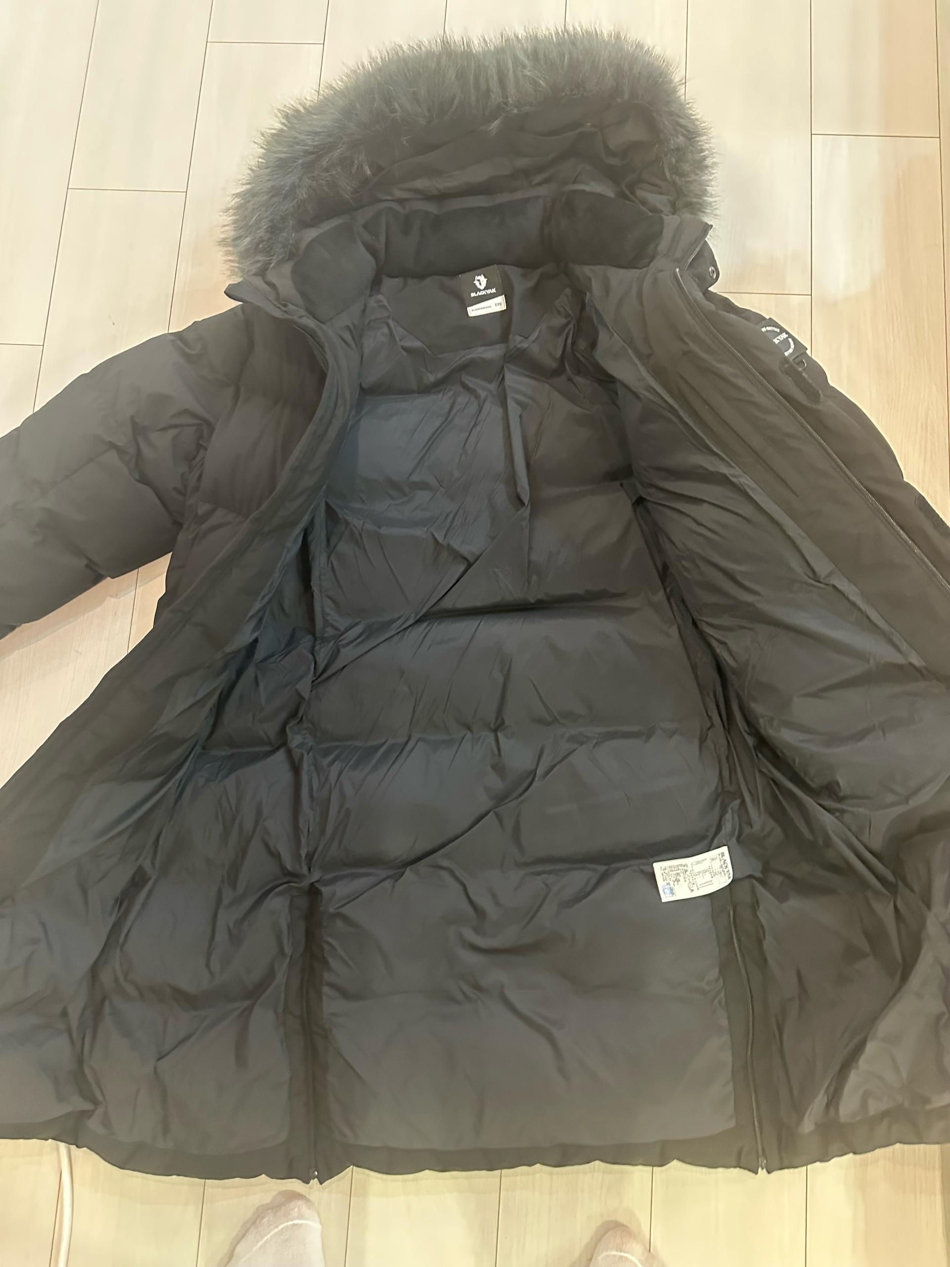 블랙야크롱패딩 새컨디션 175싸이즈  4