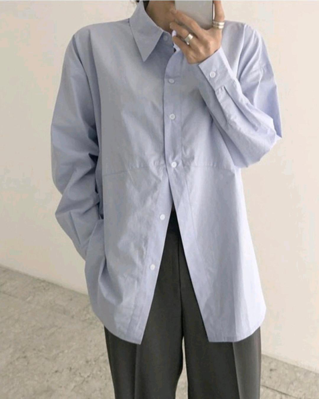 루즈핏 슬리브 셔츠 2