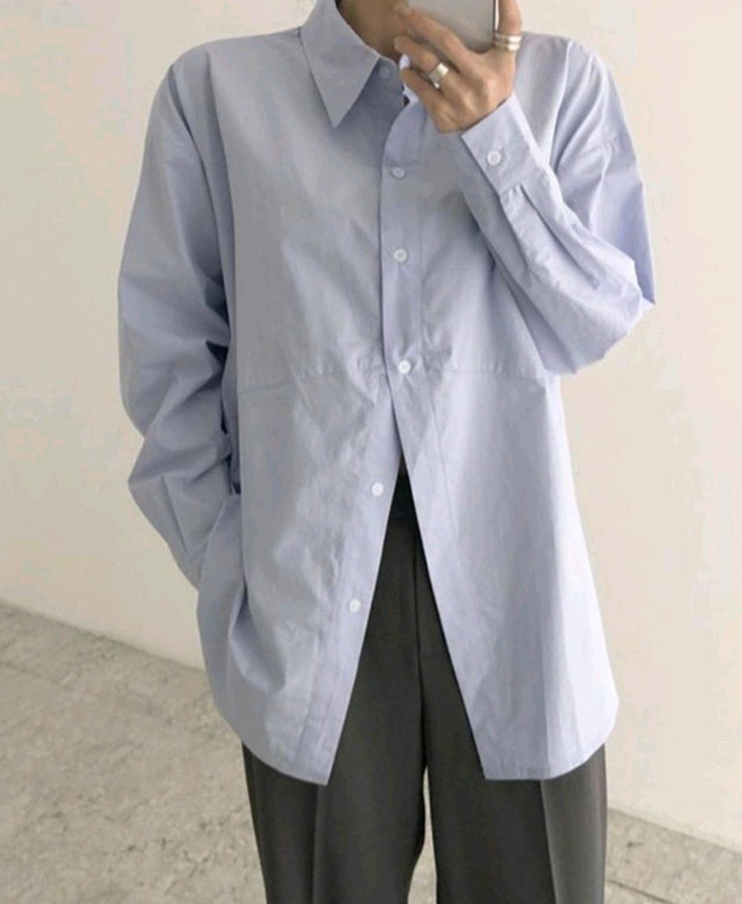 루즈핏 슬리브 셔츠 4