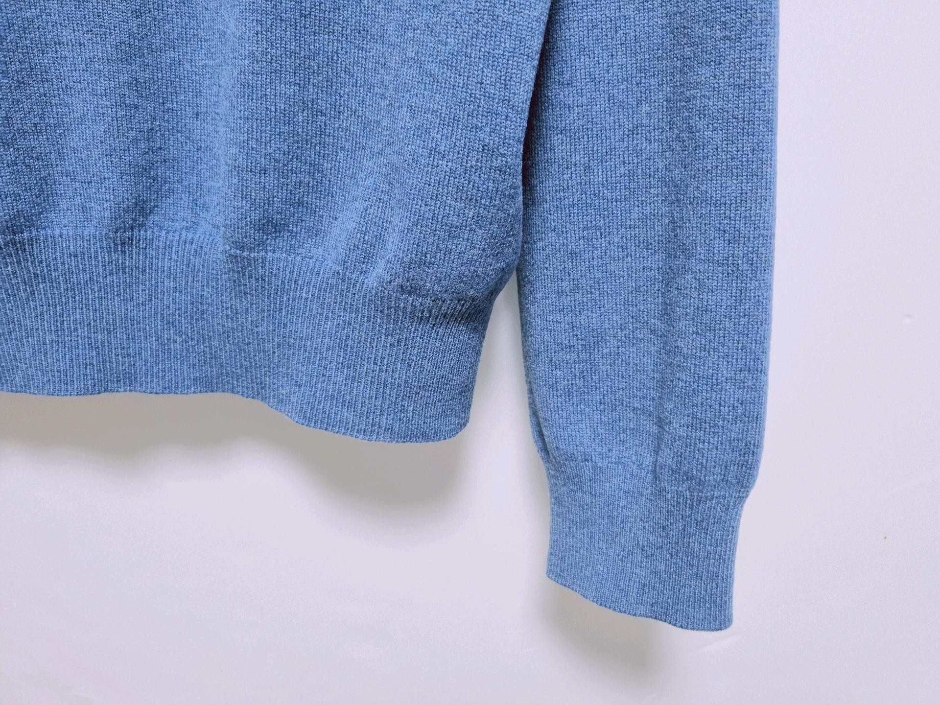 남성 폴로 POLO wool 울 모 100% 긴팔 라운드 니트 스웨터 4